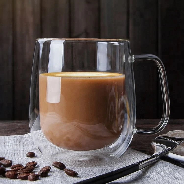Ly cà phê thủy tinh đôi 250ml